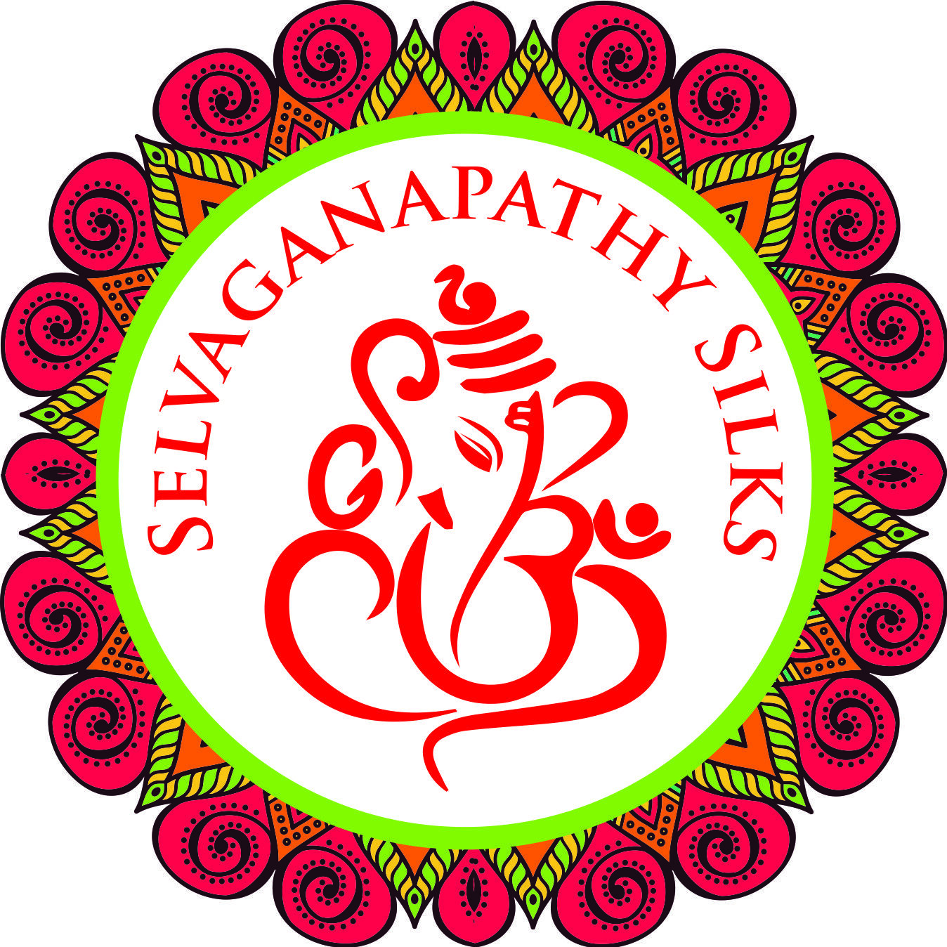 Selvaganapathi silks Logo