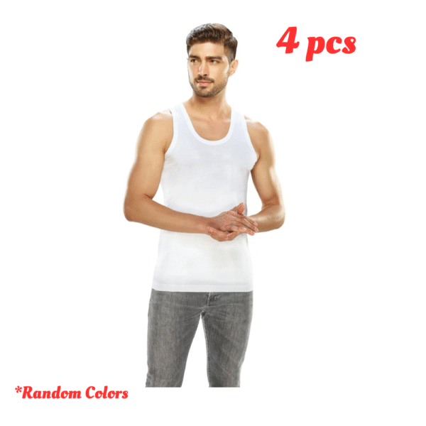 Otto White Breezo Vest (RN) - 4 Pcs Combo