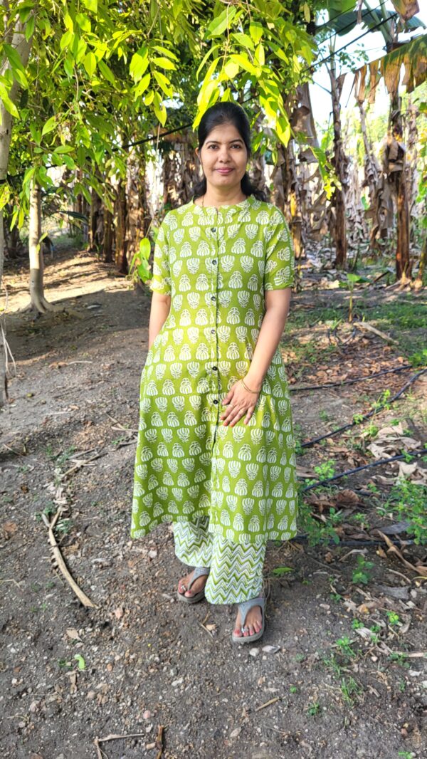 YANIRA 17- A-Line Kurti & Palazzo Pant Set (Feeding/Non-Feeding)
