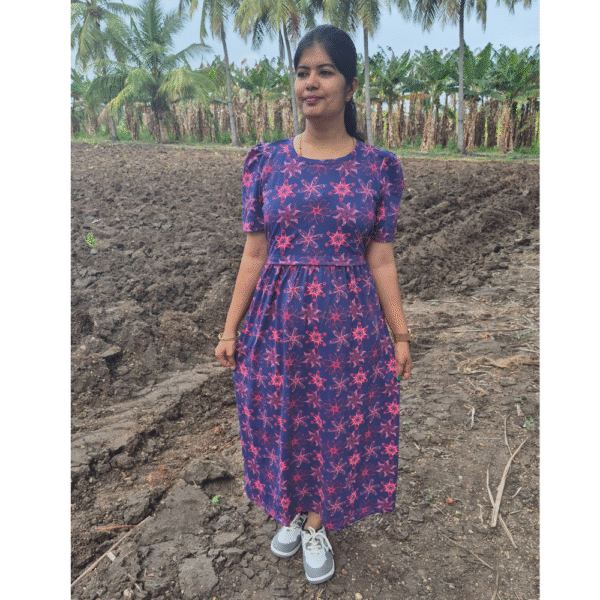 YAZS- YANIRA™ Zipless Maternity and Feeding Wear (Ankle Length)-PURPLE