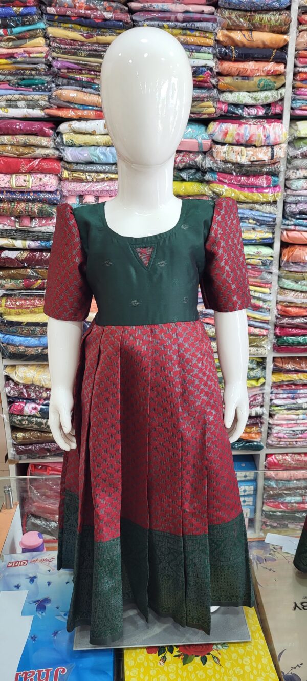 YA1009-Yanira™ Kids Frock with Full Lining