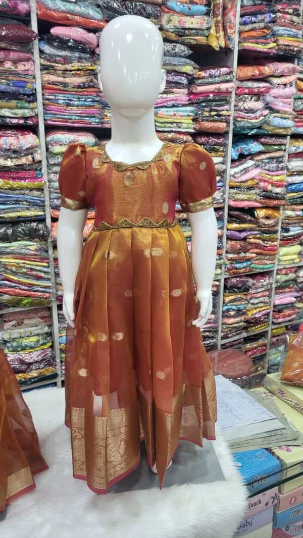 YA1018-Yanira™ Kids Frock with Full Lining