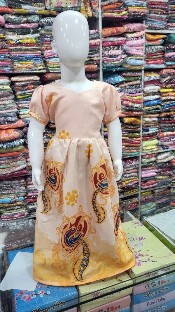 YA1008-Yanira™ Kids Frock with Lining