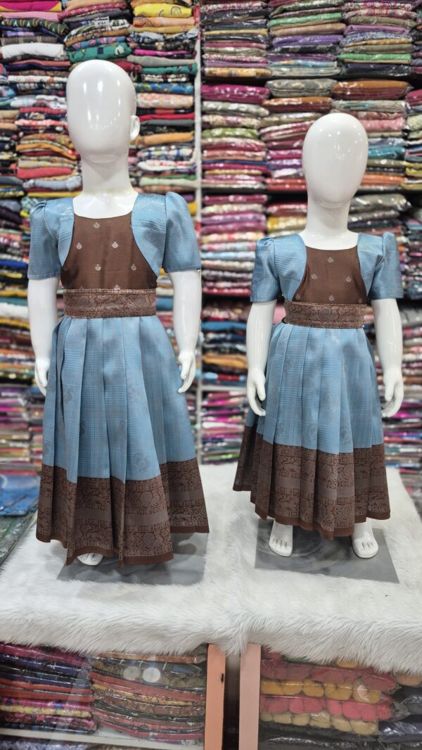 YA1033-Yanira™ Premium Kids Frock with Lining