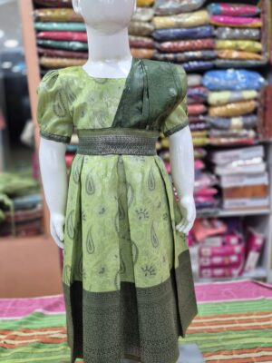 YA1036-Yanira™ Premium Kids Frock with Lining