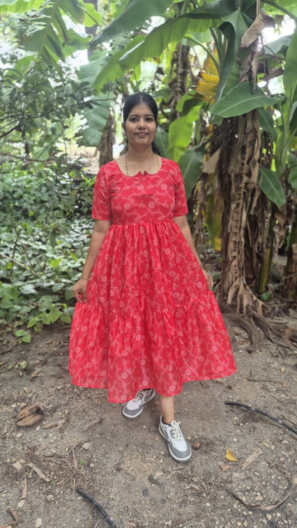 YANIRA 64 -Cotton Maxi With Full Lining