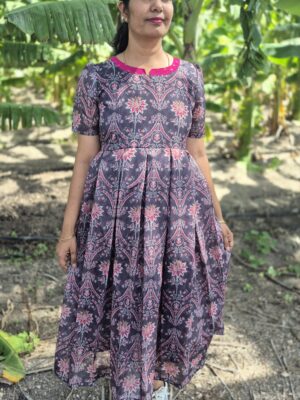 YANIRA146- 2 Tier Maxi With Full Lining
