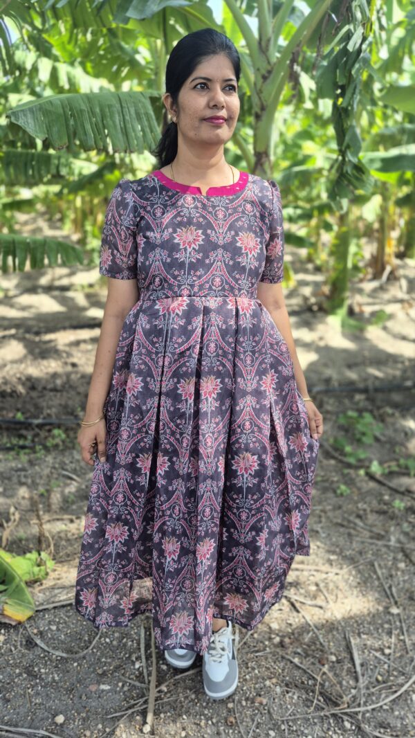 YANIRA146- 2 Tier Maxi With Full Lining